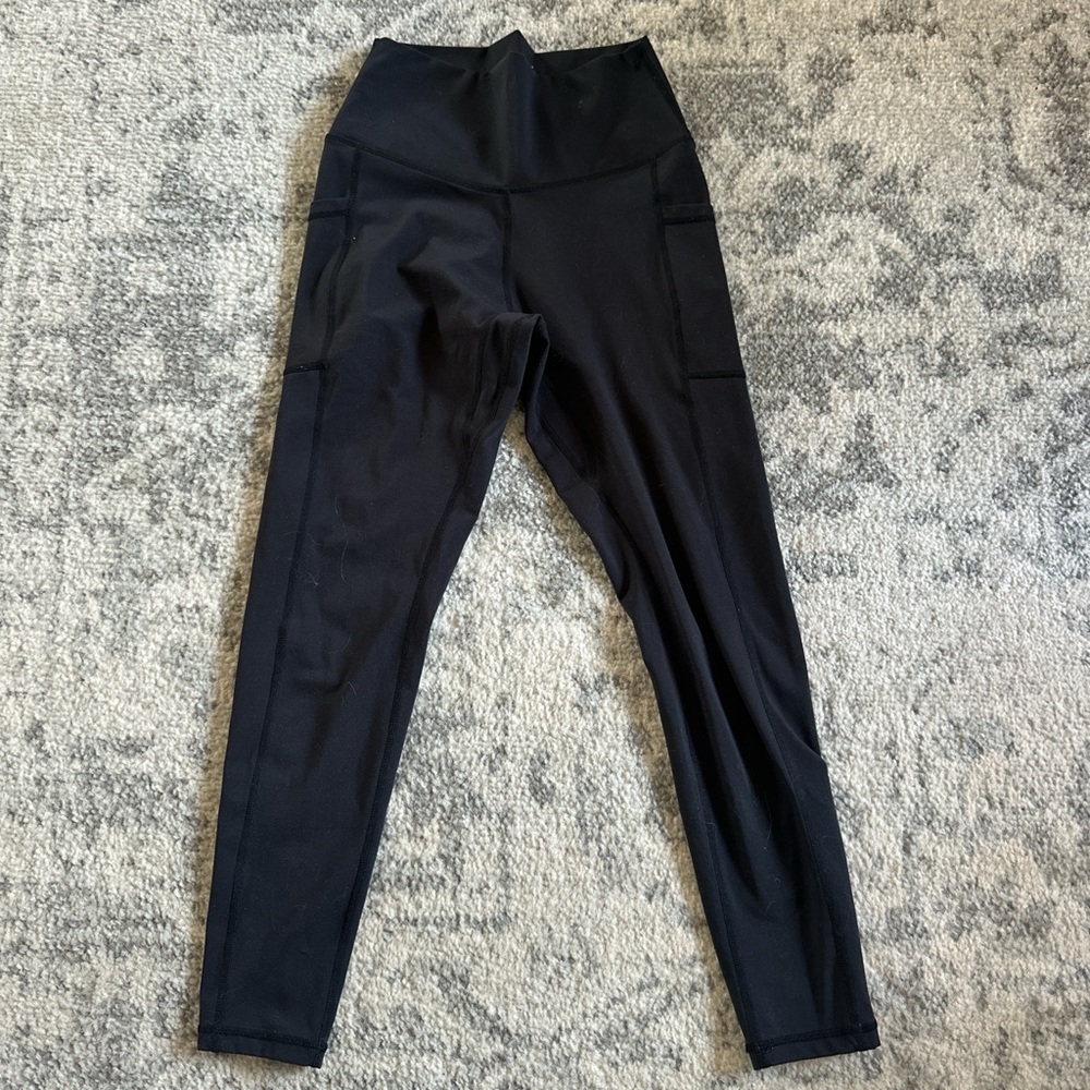 Black High-Waisted Leggings